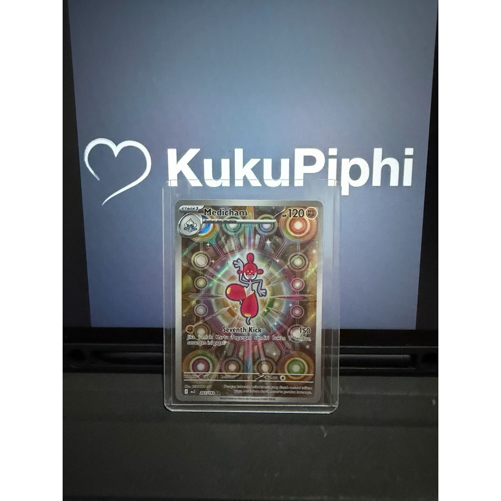 Kartu Pokemon Medicham AR 207/193 AR MA3