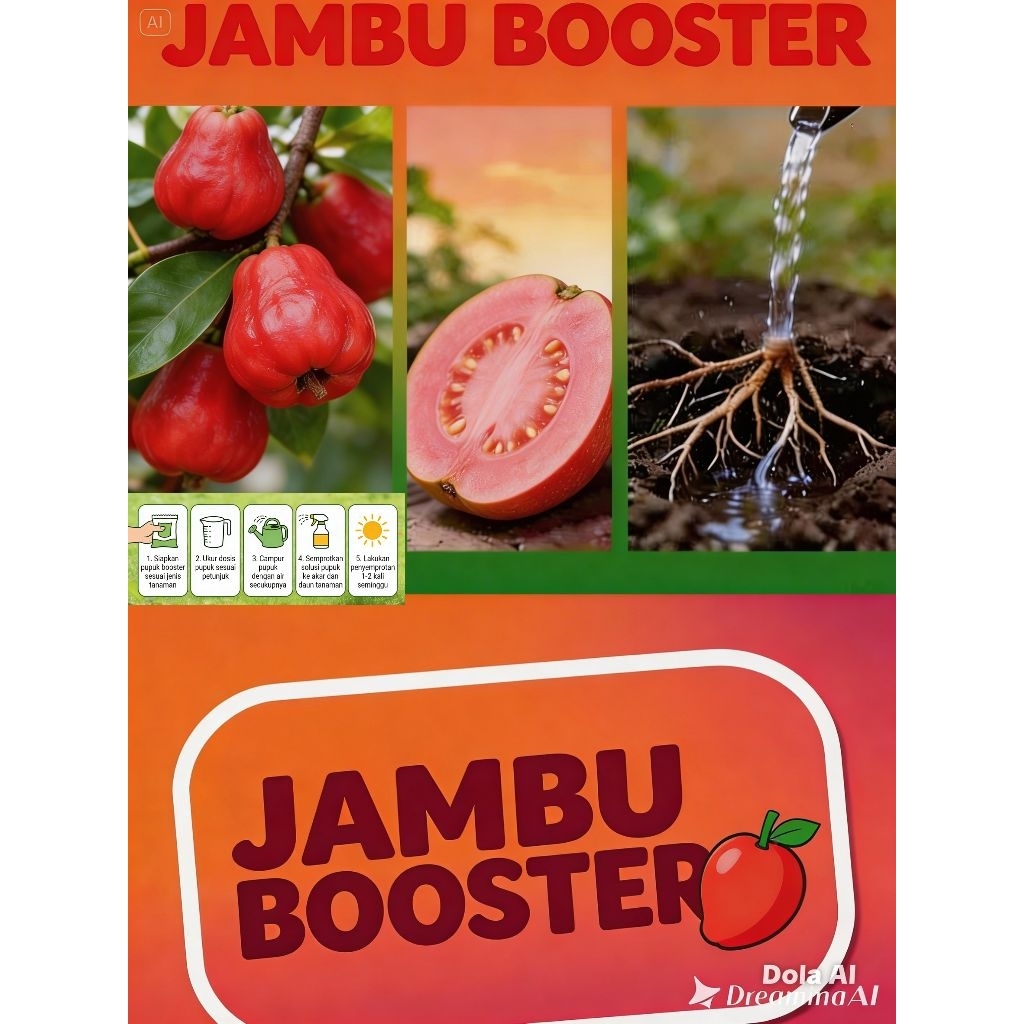 pupuk booster jambu air perangsang buah 250g