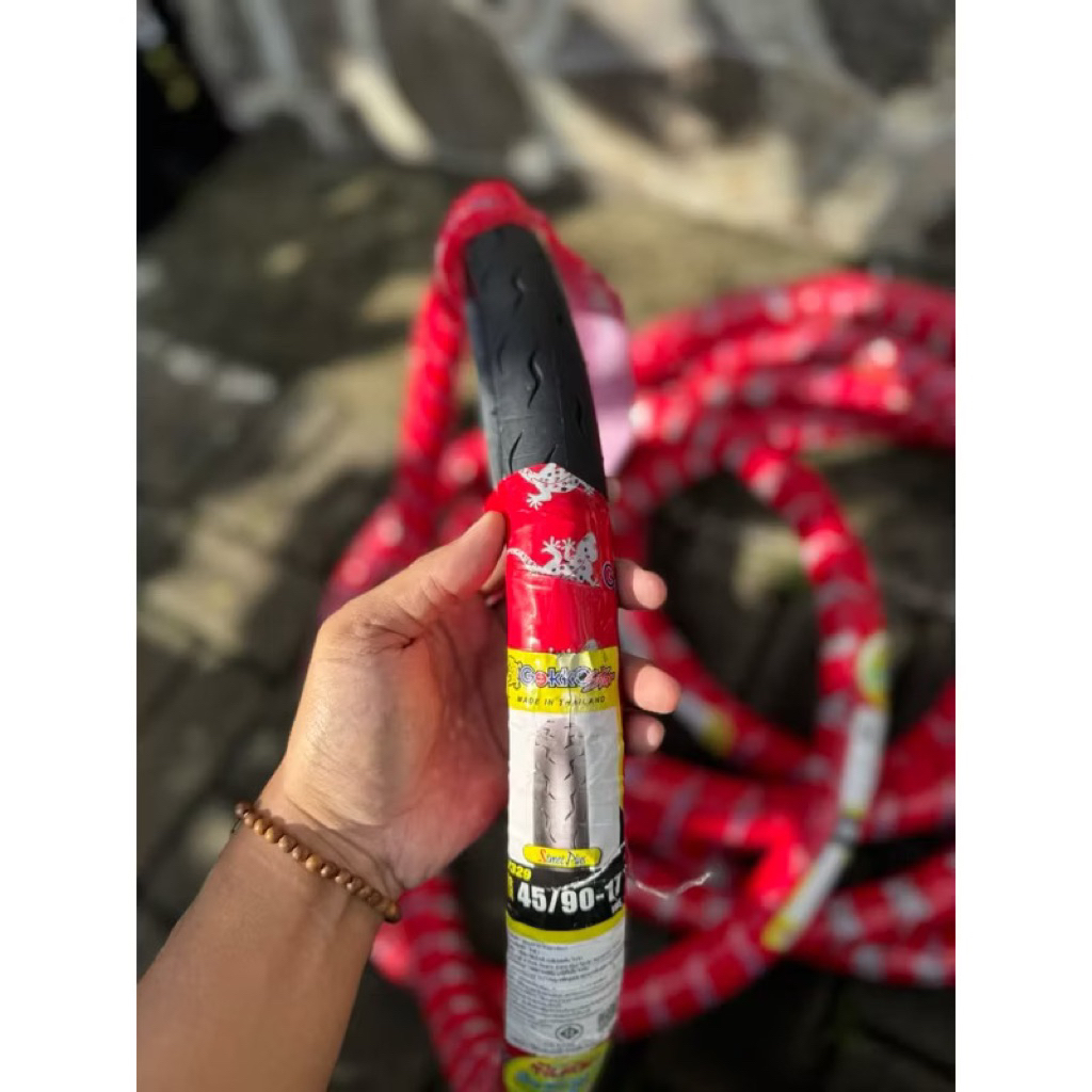 ban vee rubber ukuran 45/90 17 plus ban dalam