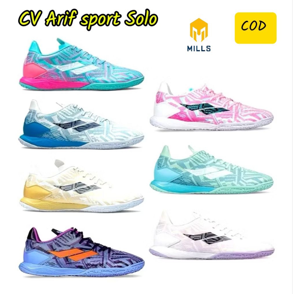SEPATU FUTSAL MILLS VONIX IN MILLS ORIGINAL 100% BNIB
