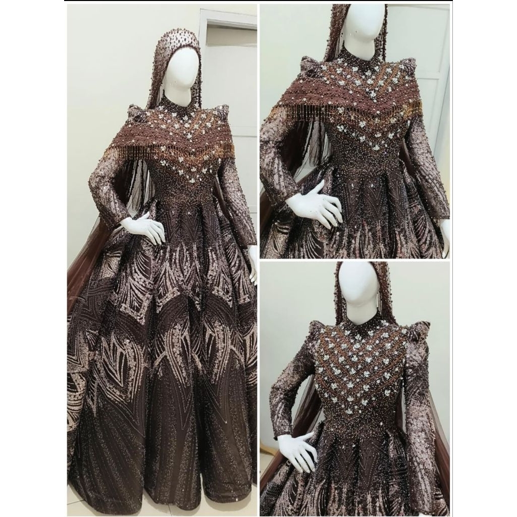 GAUN PENGANTIN BARBIE MODERN//GAUN MODERN