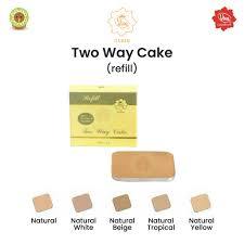 Viva Queen Refill Two Way Cake | Refill Bedak Padat Natural Matte Halus Ringan 12g | Original Viva 5