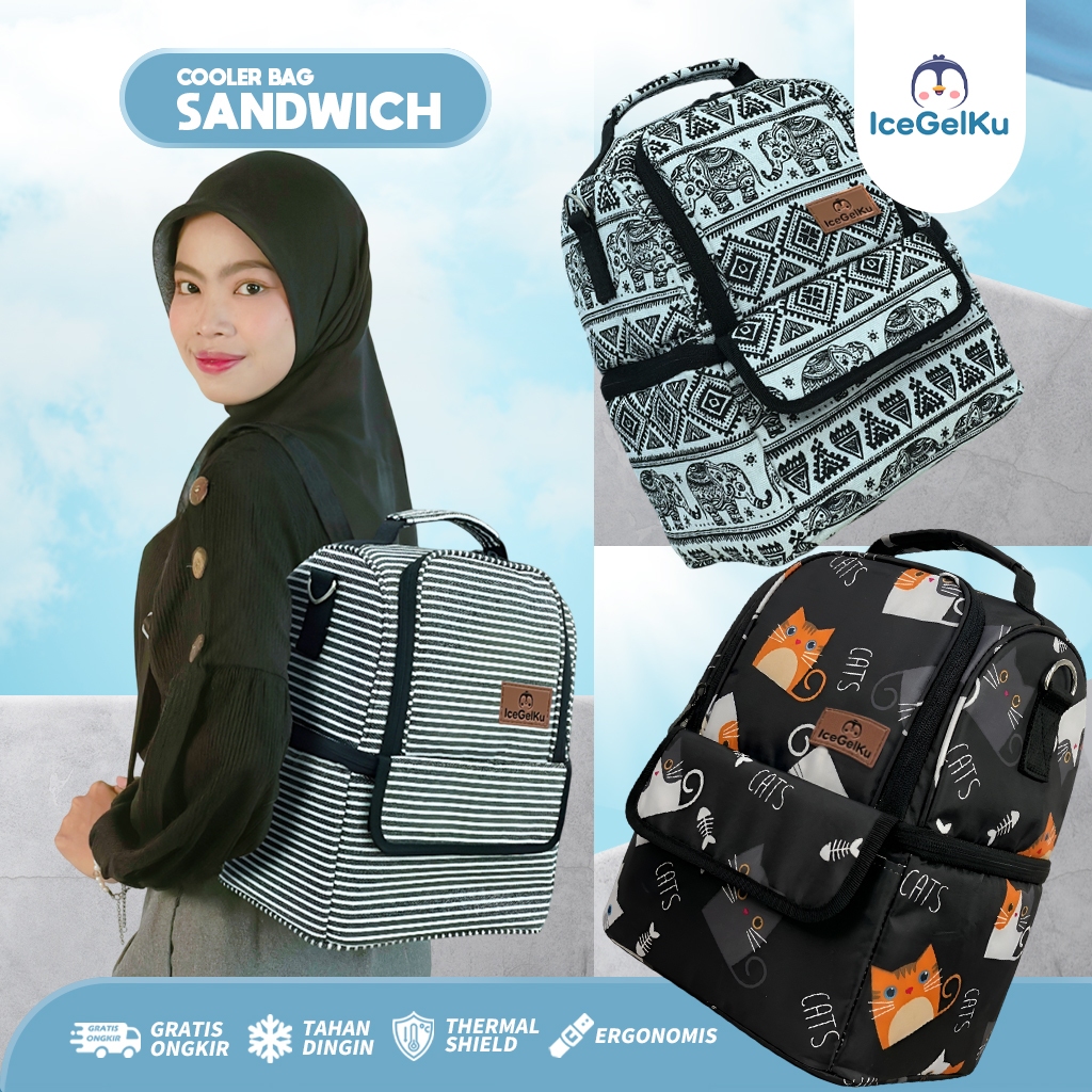 IceGelKu Cooler Bag ASI Sandwich