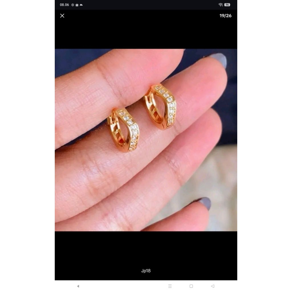 ANTING JEPIT POLOS ANTING GIPSY ANTING JEPIT ANTING KOREA