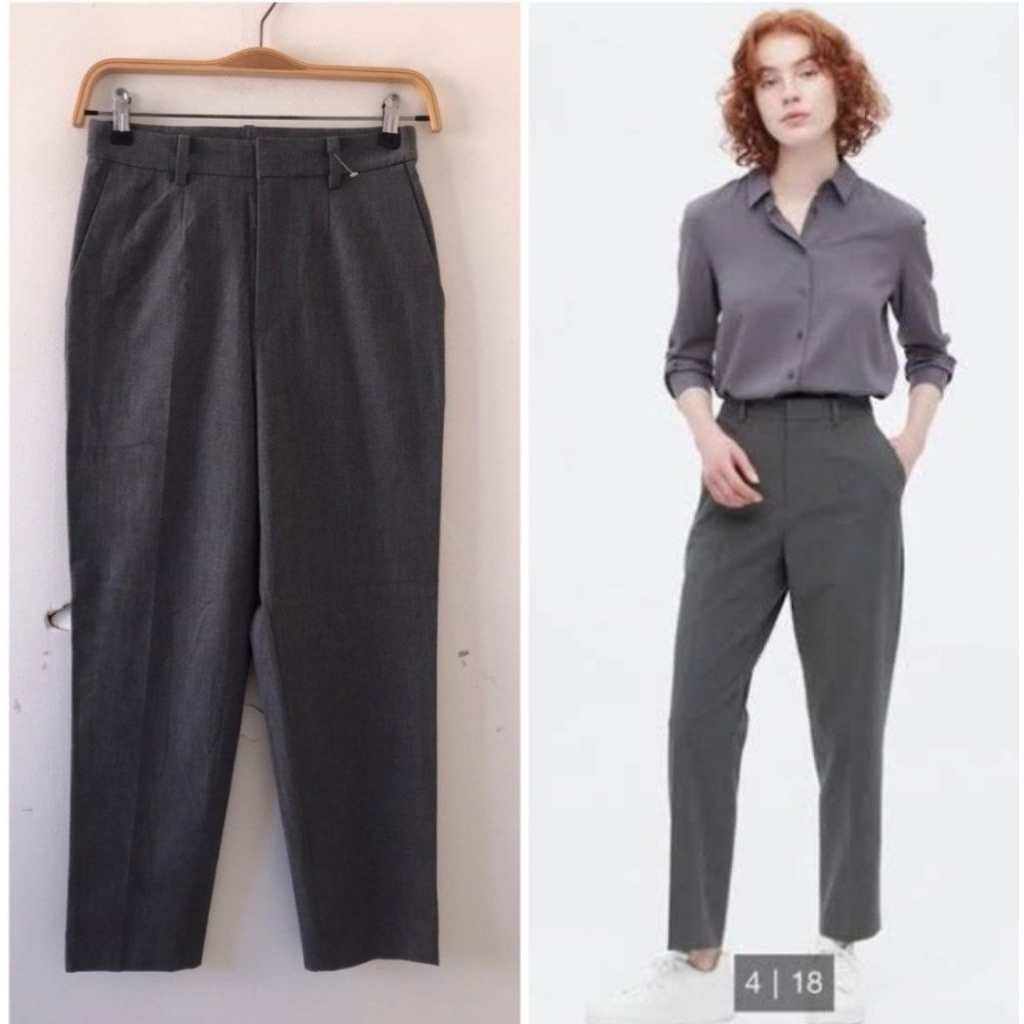Uniqlo Smart Ankle 2 Way Dark Grey S