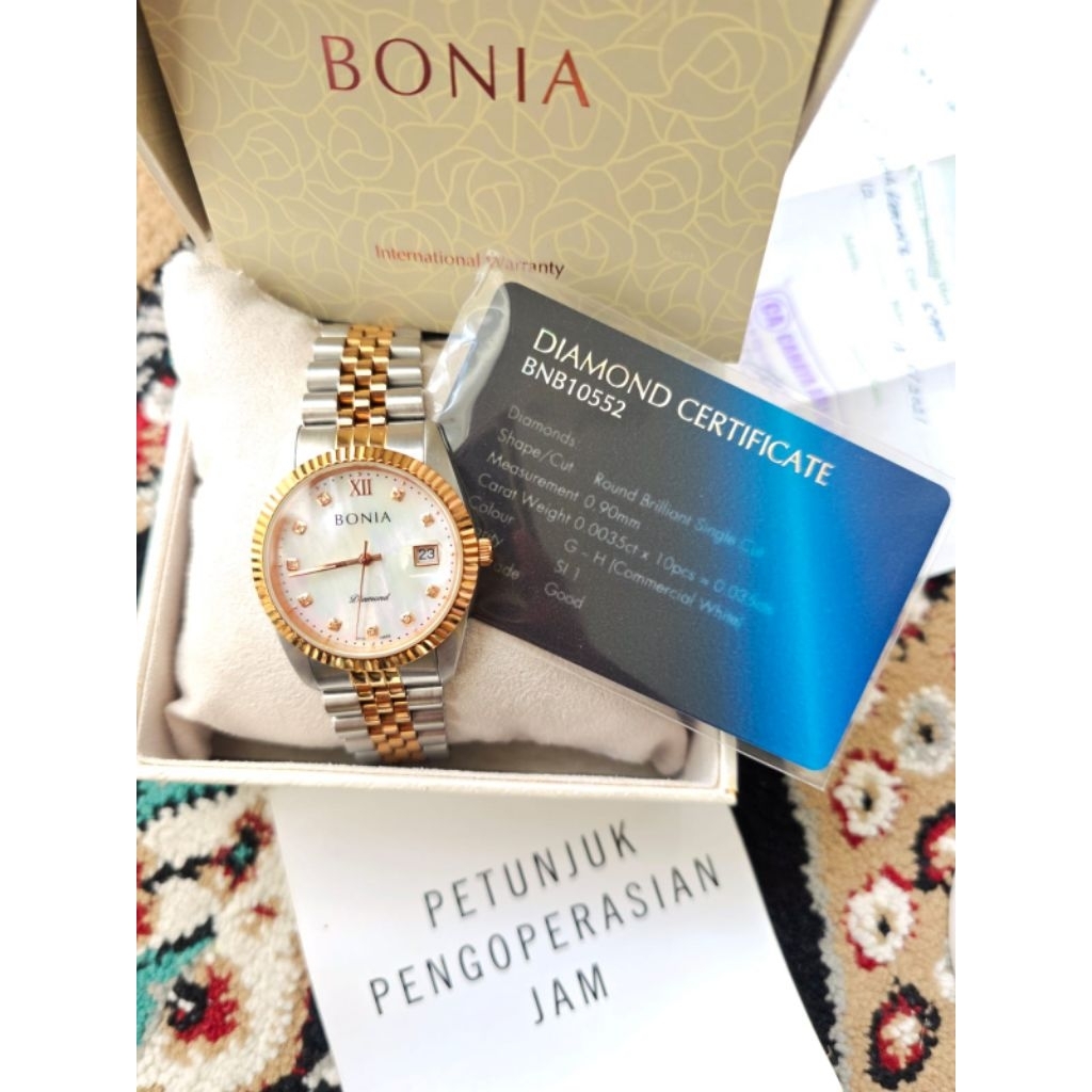 Preloved Jam tangan Bonia