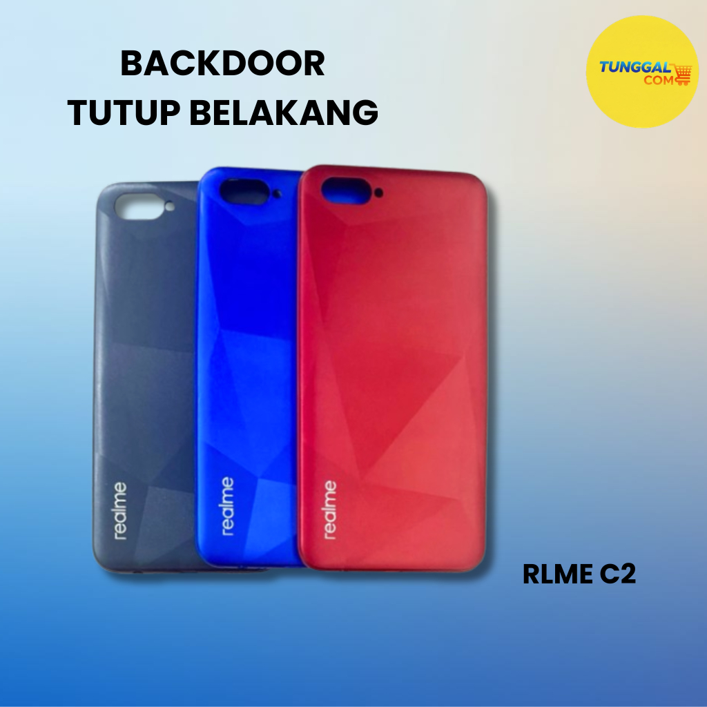 COVER BELAKANG/ BACK COVER REALM C2 / TUTUP BELAKANG HP