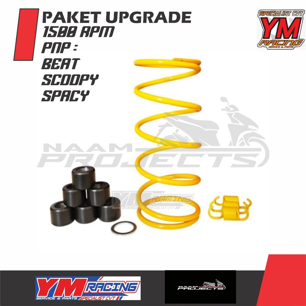 PAKET UPGRADE CVT BEAT FI 1500 RPM // PAKET UPGRADE CVT 1500RPM BEAT ESP [ PAKET UPGRADE CVT BEAT ST