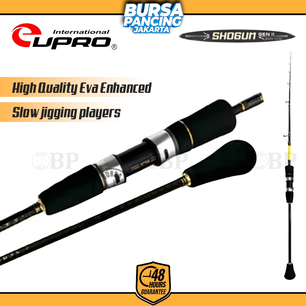 Joran Pancing Eupro Shogun Gen II Spinning & Overhead Carbon Hollow Helix Construction Full Fuji | J