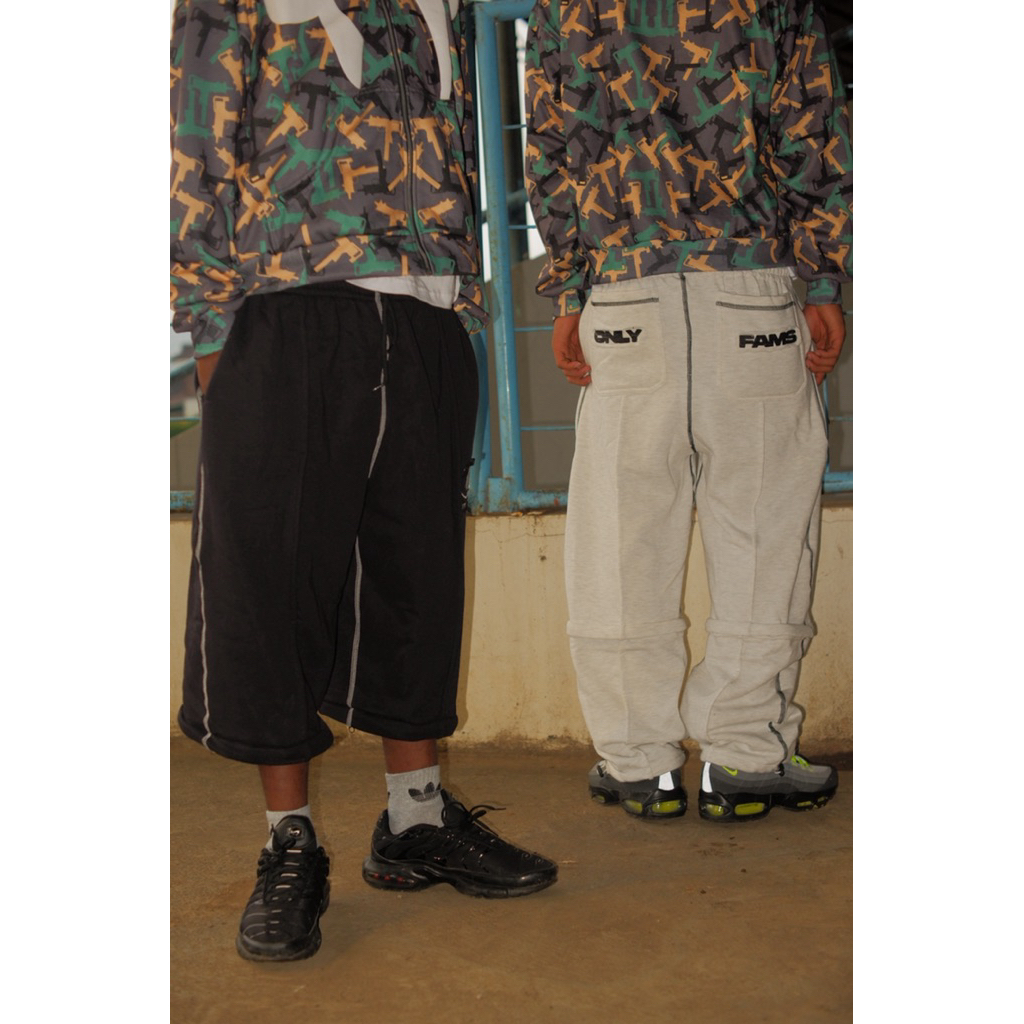 SWEATPANTS & JORTS 330 GSM UNFINISHED 88FAMS - XXXTENTACTION