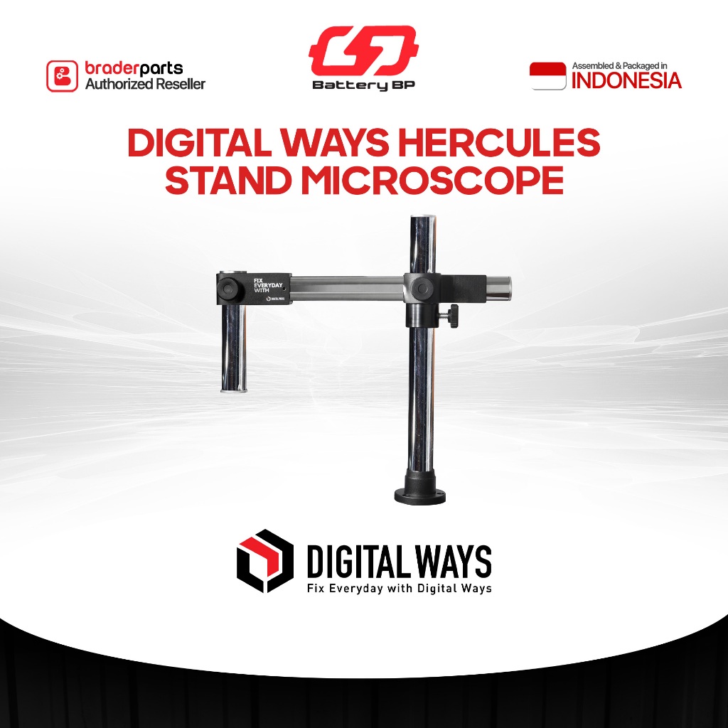 Battery BP Digital Ways Hercules Stand Microscope