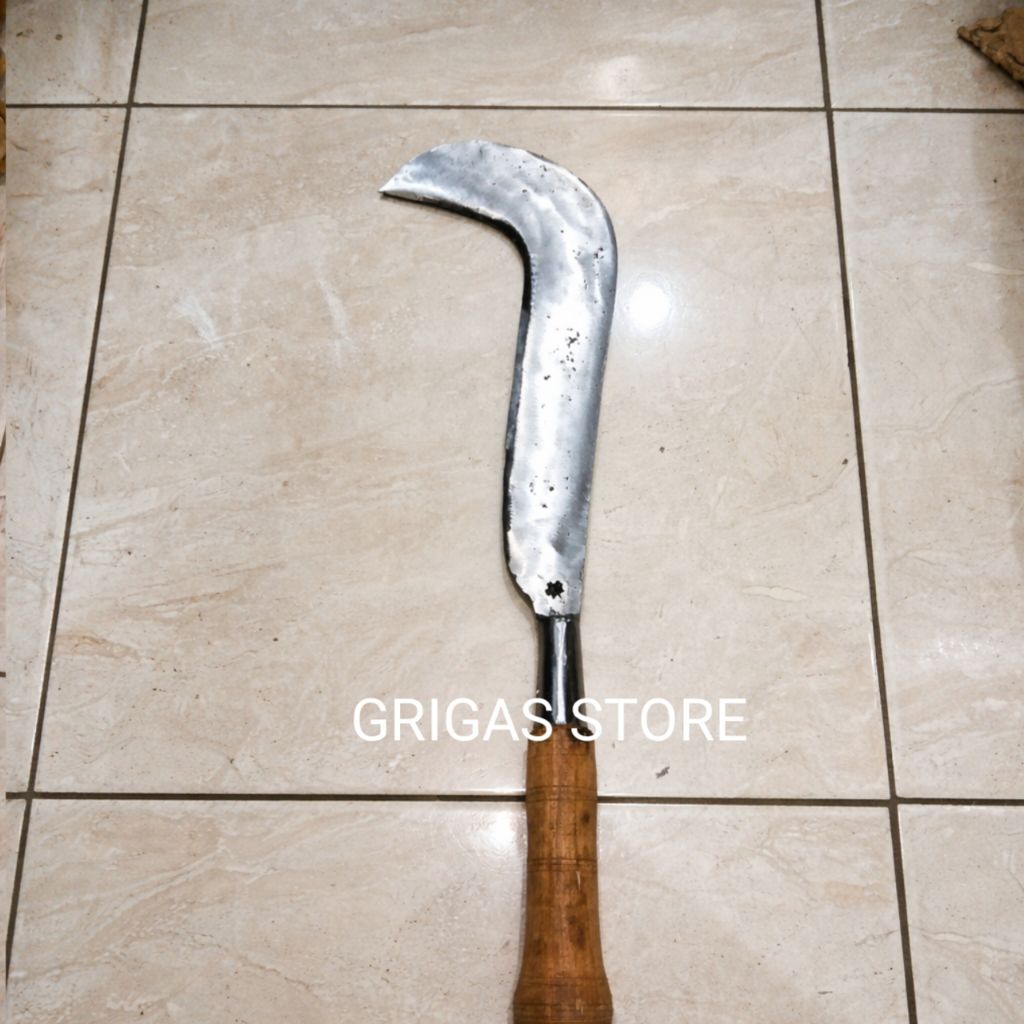 sabit pisau besar pemotong kayu,bambu dll serbaguna
