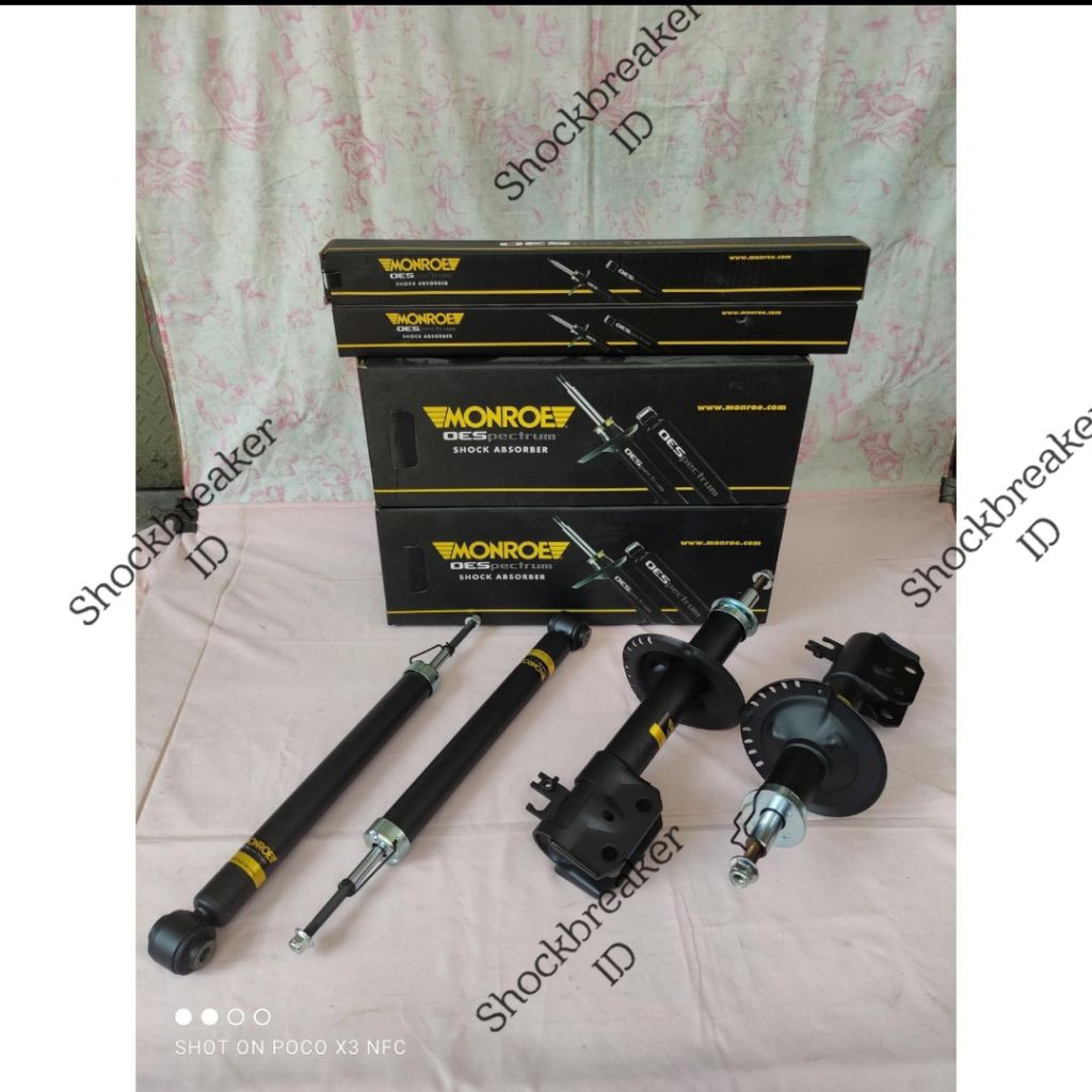 SHOCKBREAKER SHOCK DEPAN+BELAKANG TOYOTA NEW YARIS / ALL NEW VIOS TAHUN 2015 ORIGINAL MONROE