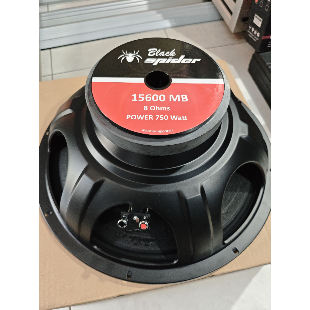 Speaker Component Komponen Black Spider 15in 15 in 15" 15600MB 15600 MB 15600 M Original BlackSpider