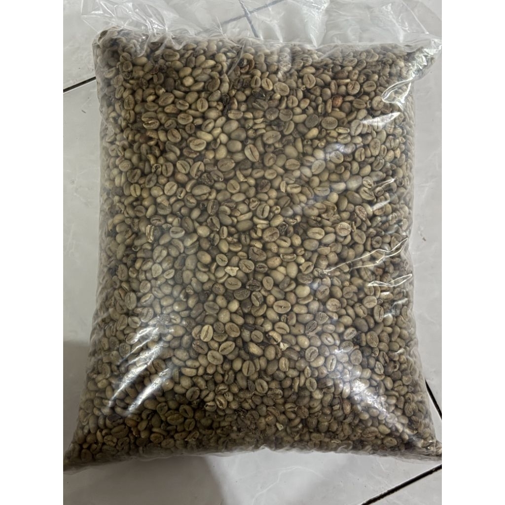 Biji Kopi Green bean Robusta Dampit 1 kg | 5 kg |