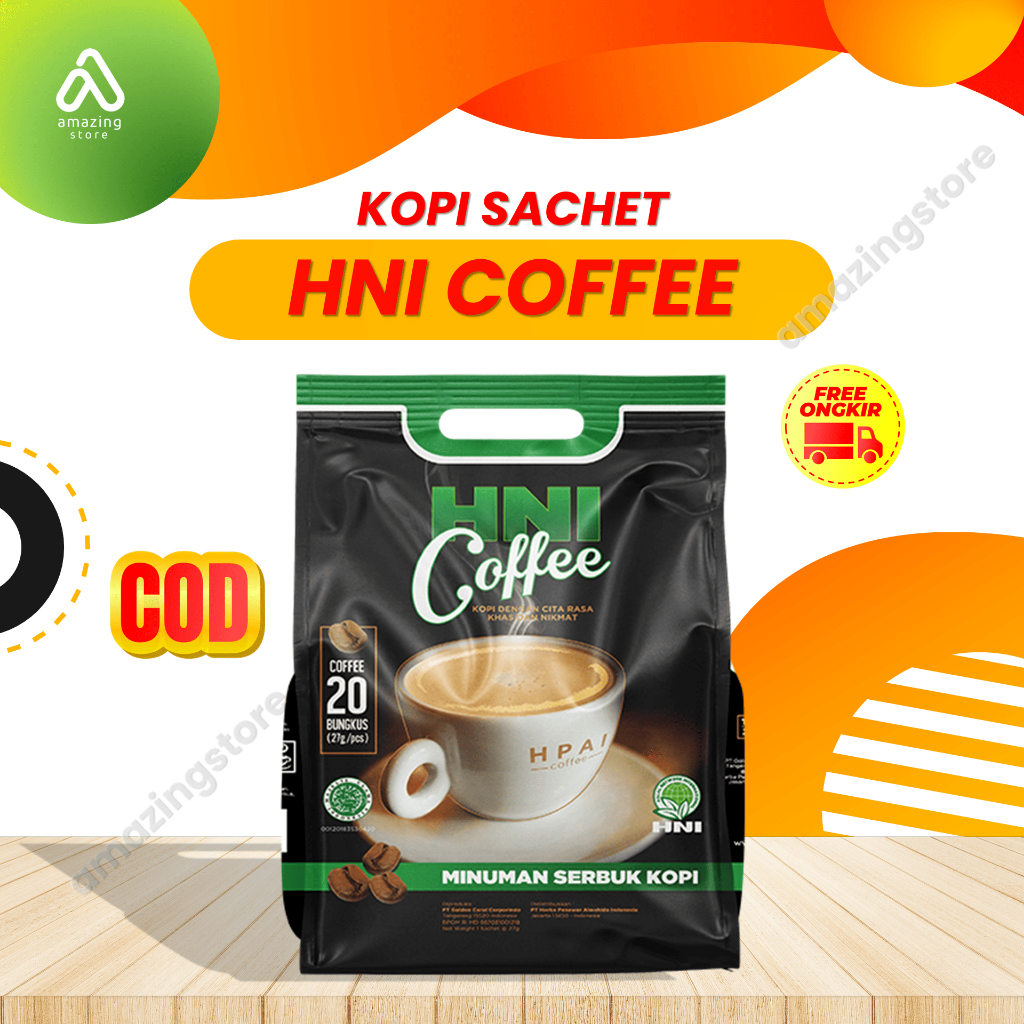 HC HNI COFFEE 20 sachet HPAI coffee original kopi herbal || HNI HPAI