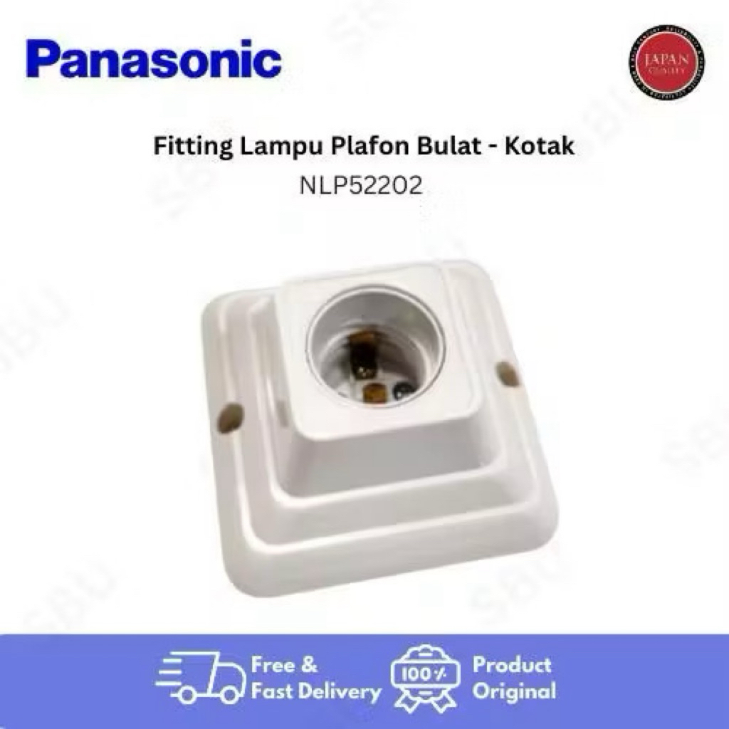 PANASONIC FITTING LAMPU PLAFON