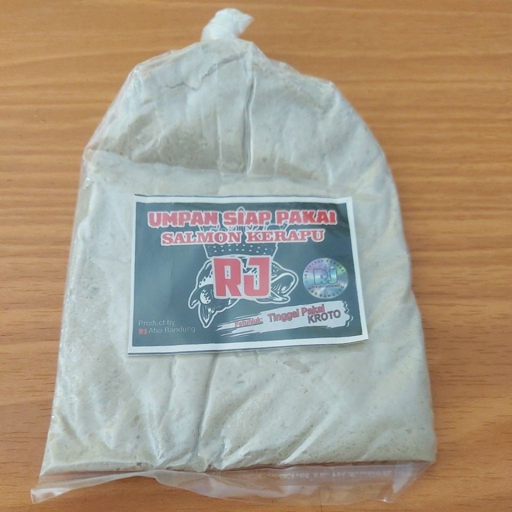 Umpan ikan mas RJ Salmon Kerapu-siap pakai