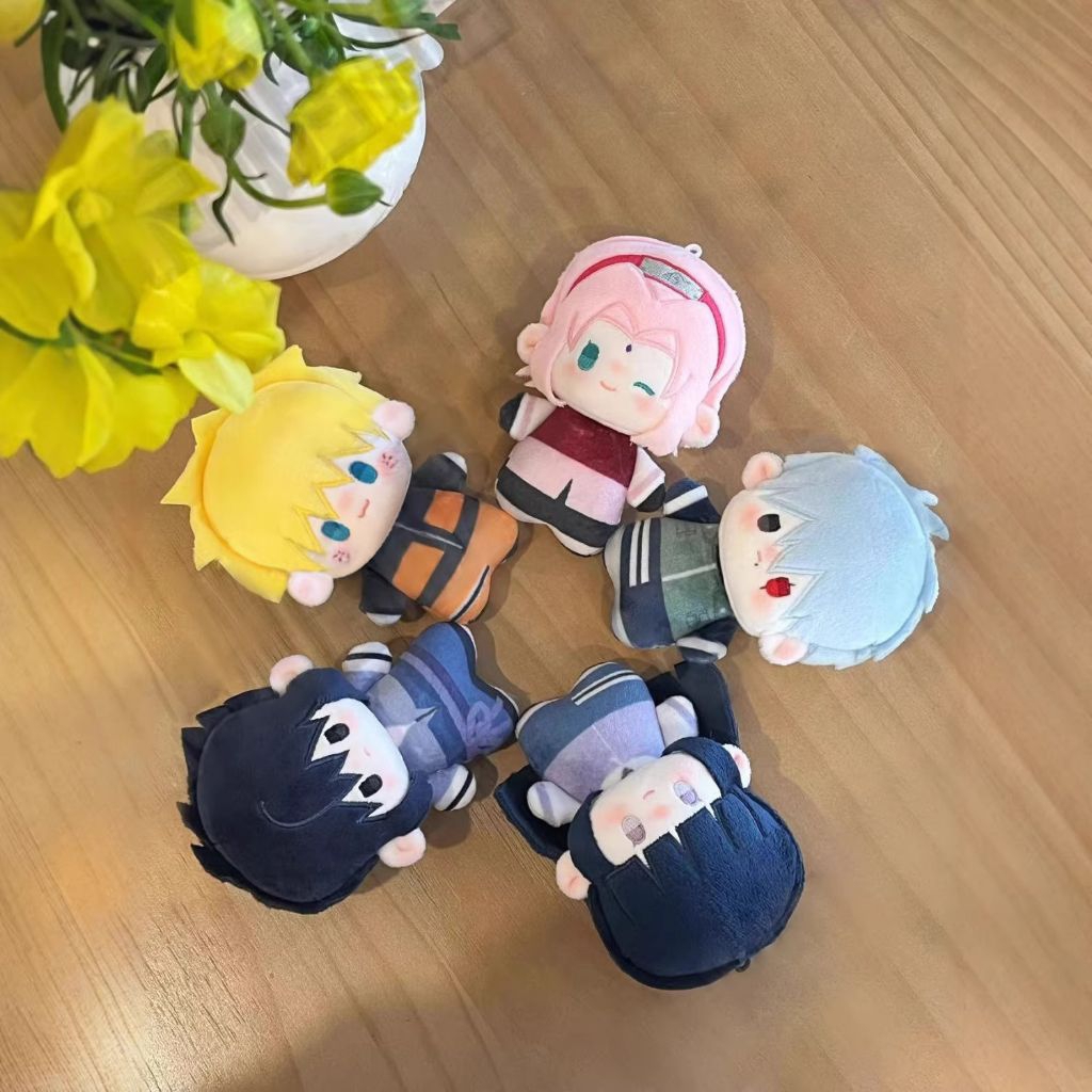 [READY STOCK] Boneka Plush Naruto, Sasuke, Kakashi, Sakura dan Hinata