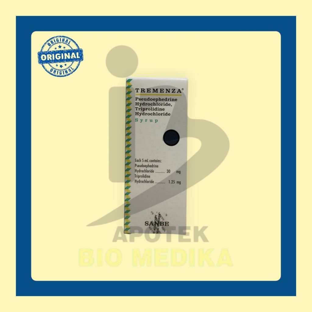 TREMENZA SIRUP OBAT PILEK ANAK