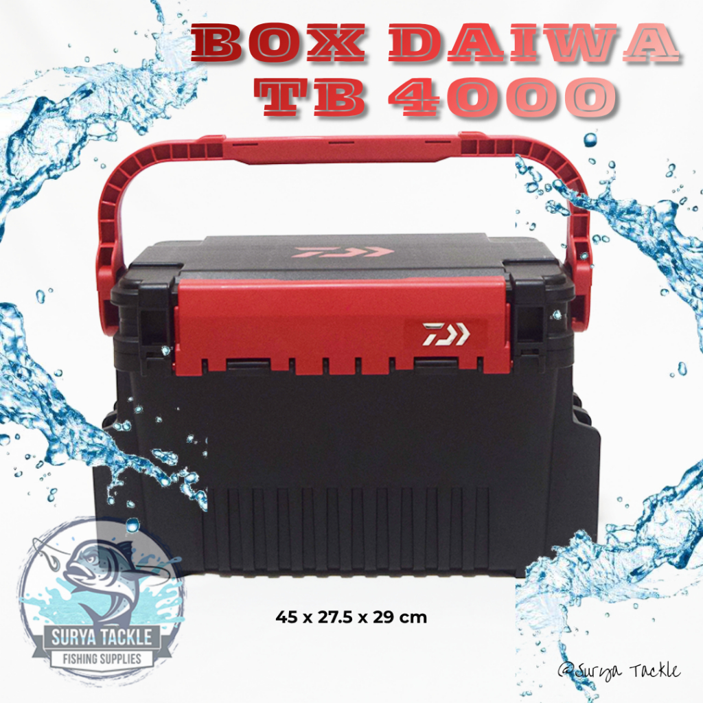 BOX TACKLE DAIWA  TB 4000 - BLACK RED