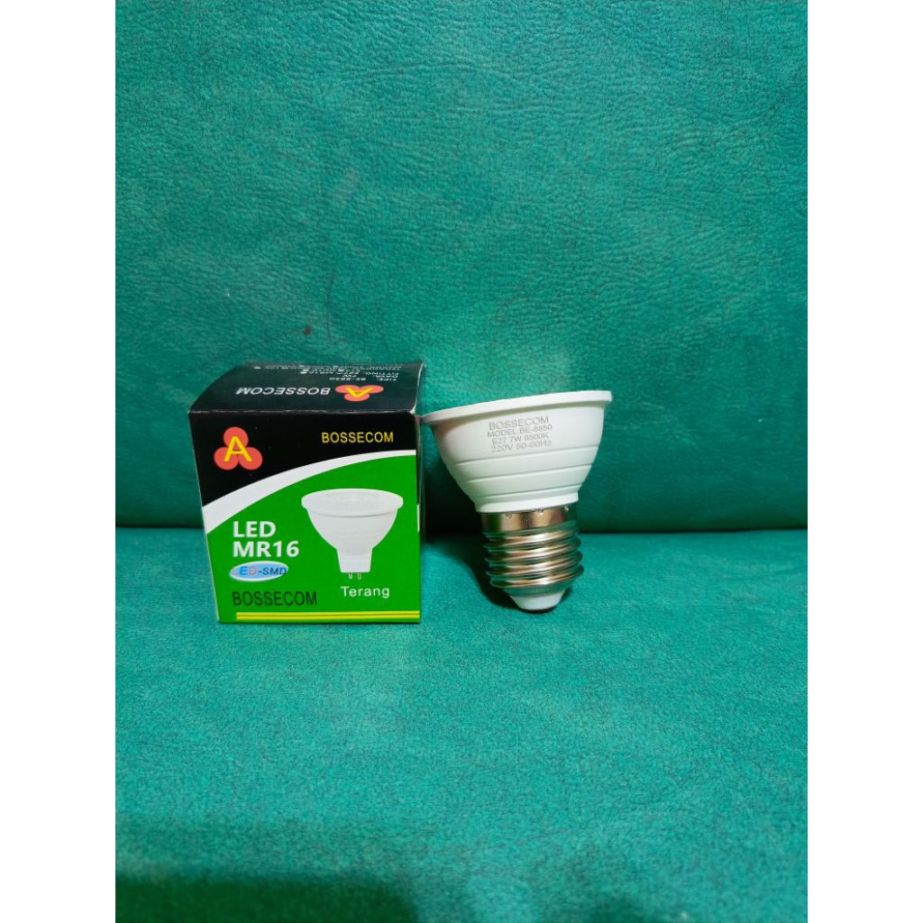 lampu led sorot bossecom e27