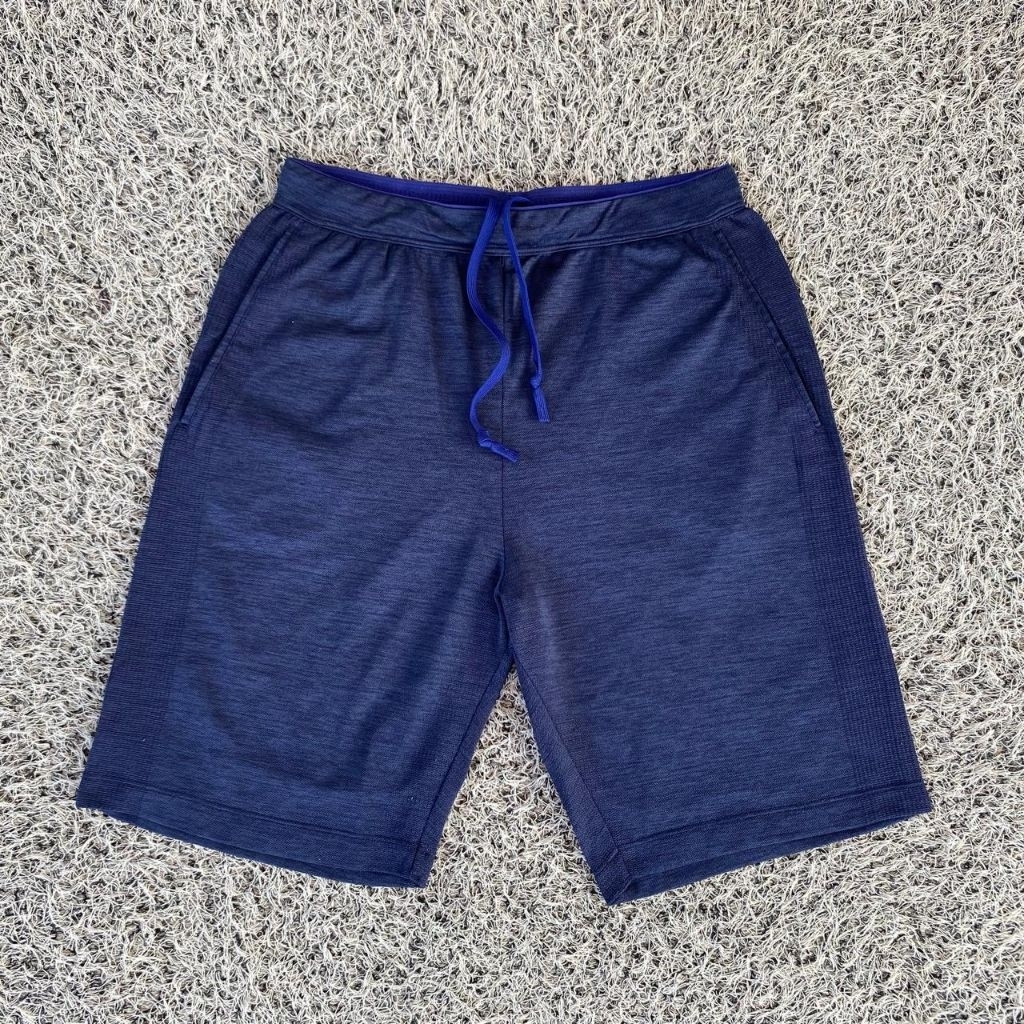 uniqlo easy pants navy misty celana pendek santai uniqlo