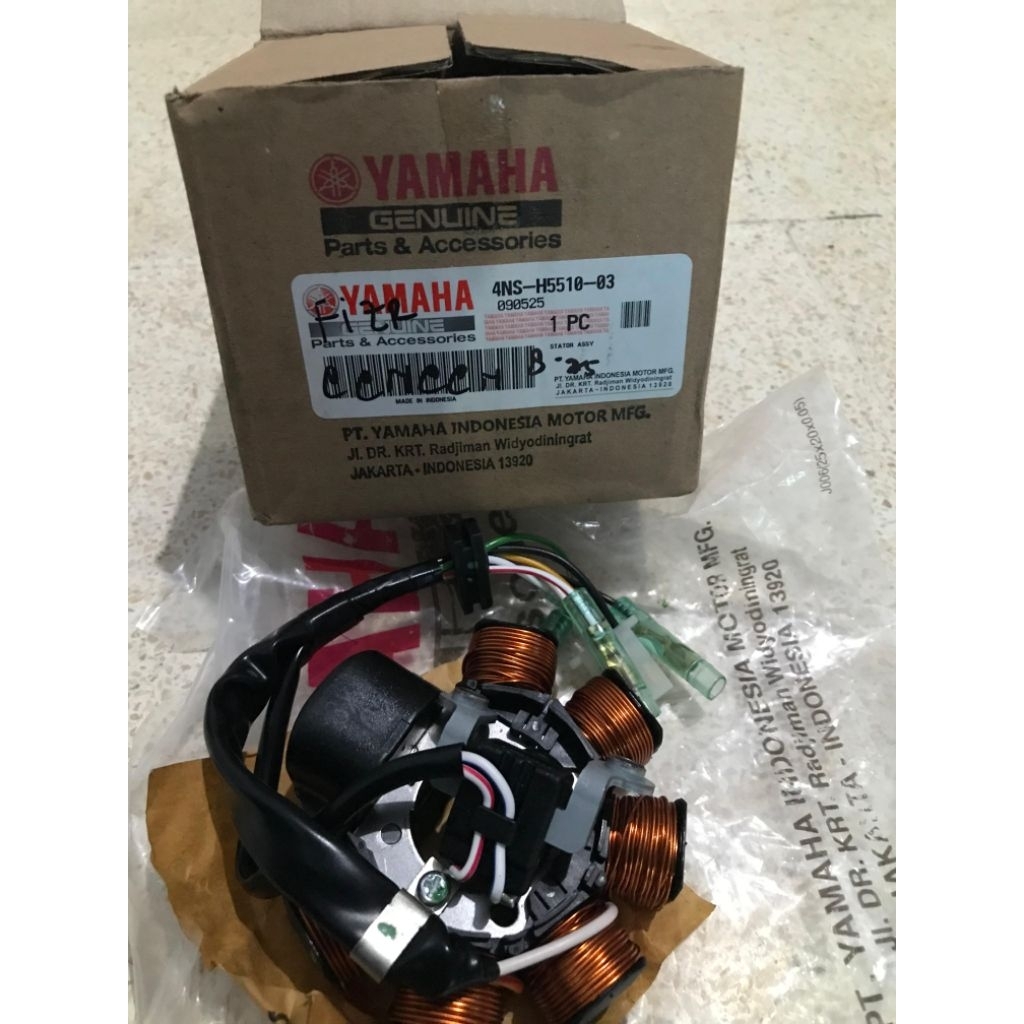 Spul Pulser Yamaha F1Zr r Fiz r Fis r F1ZR Fizr Fisr 4NS-H5510-03 Original Baru