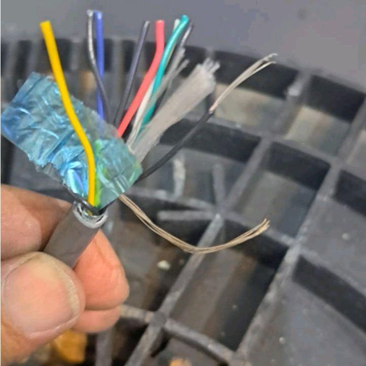 Belden 9505 Multipair RS232 5Pair 24Awg Kabel Belden 9505 Multipair 24Awg 5Pair Kabel Isi 10+1Ground