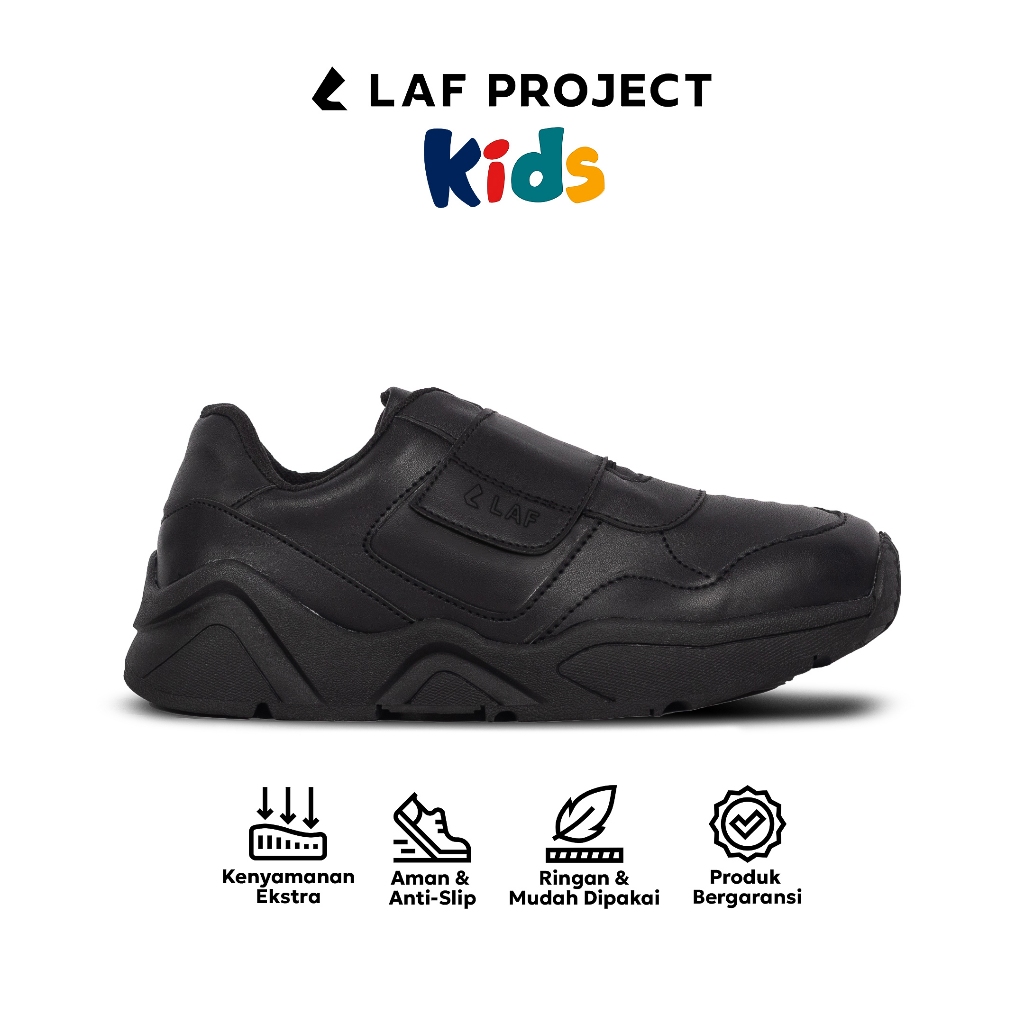 LAF Project - Sepatu Anak Hitam - Benicio