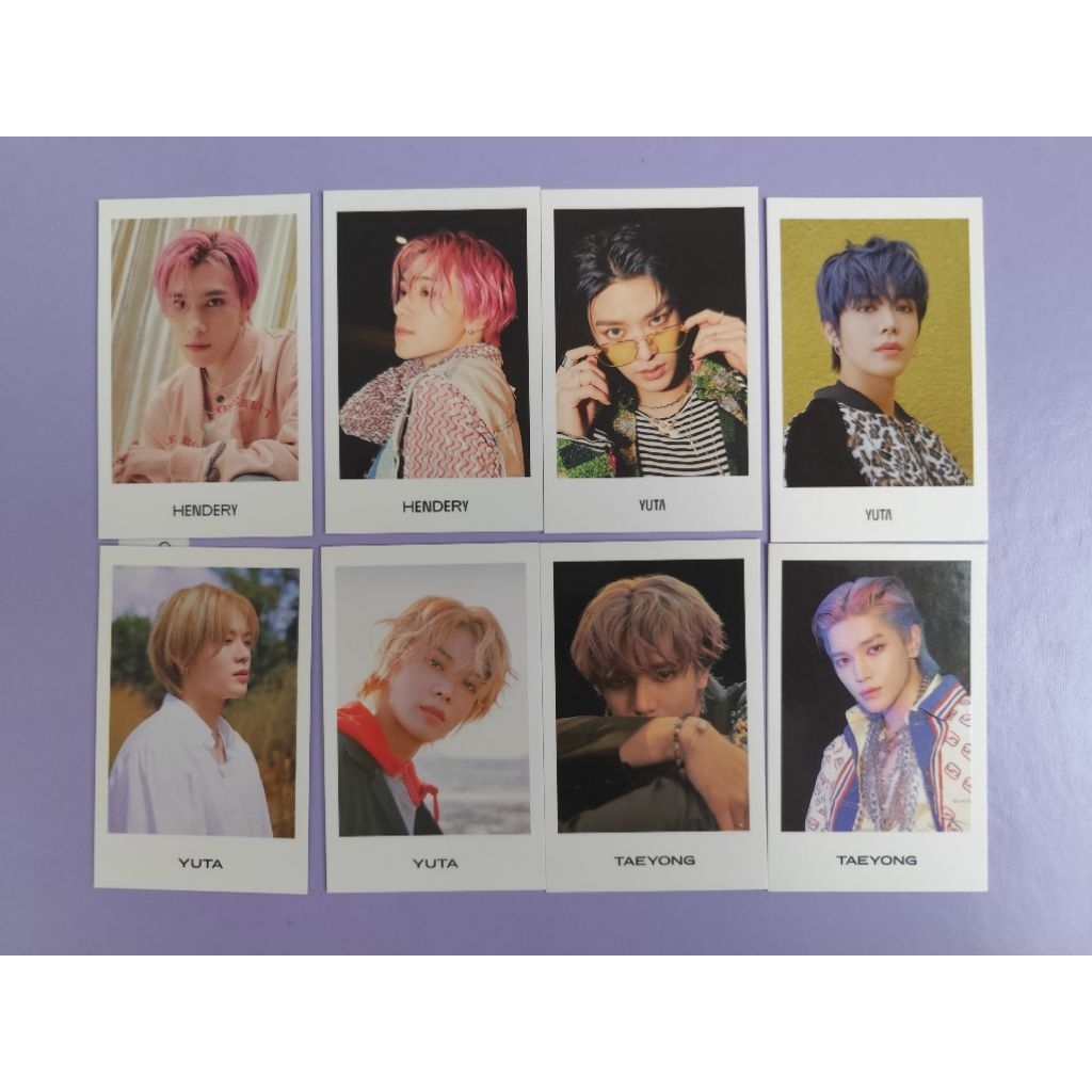 SALE OFFICIAL NCT U / NCT 2020 MINI COLLECT BOOK HENDERY, YUTA & TAEYONG PHOTOCARD