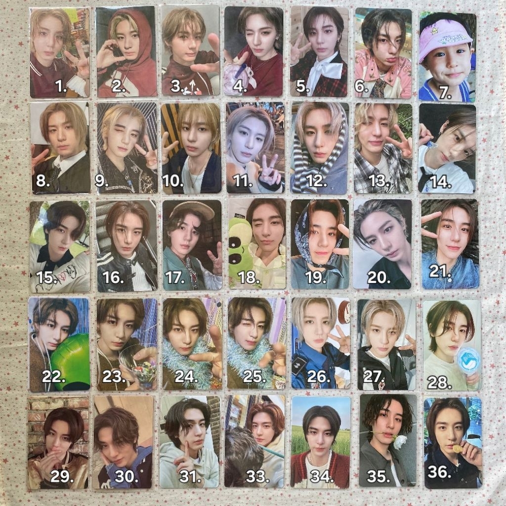 [READY] (1) Photocard Boynextdoor Official Taesan Leehan ld pob album Sg24 Dmm No genre The action k