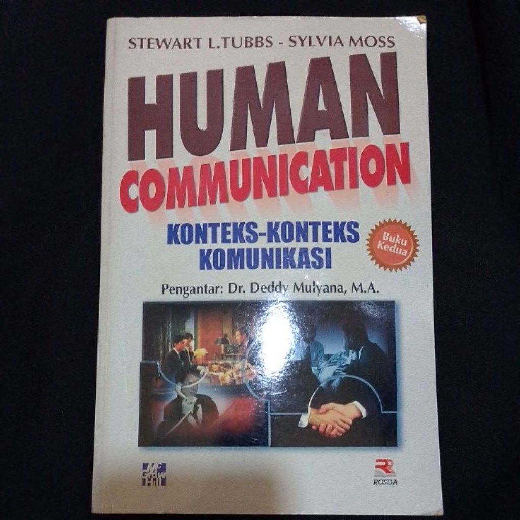 Buku Original HUMAN COMMUNICATION KONTEKS-KONTEKS KOMUNIKASI - STEWART L. TUBBS