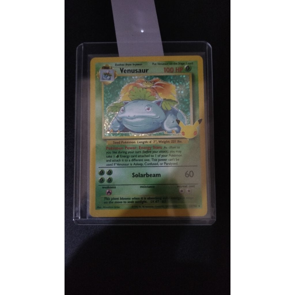 Kartu Pokemon TCG Venusaur Celebration & Paket AR Japan