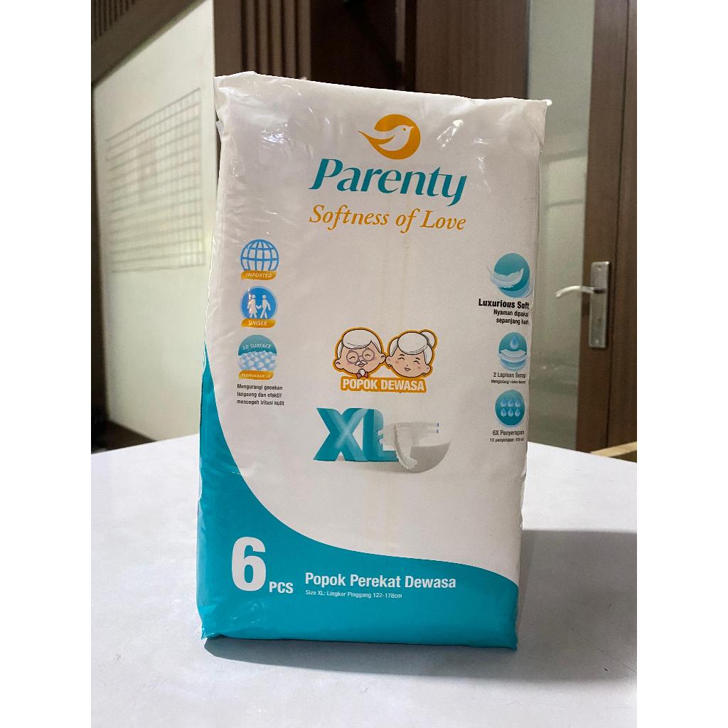 PARENTY TAPE POPOK DEWASA XL ISI 6 PCS