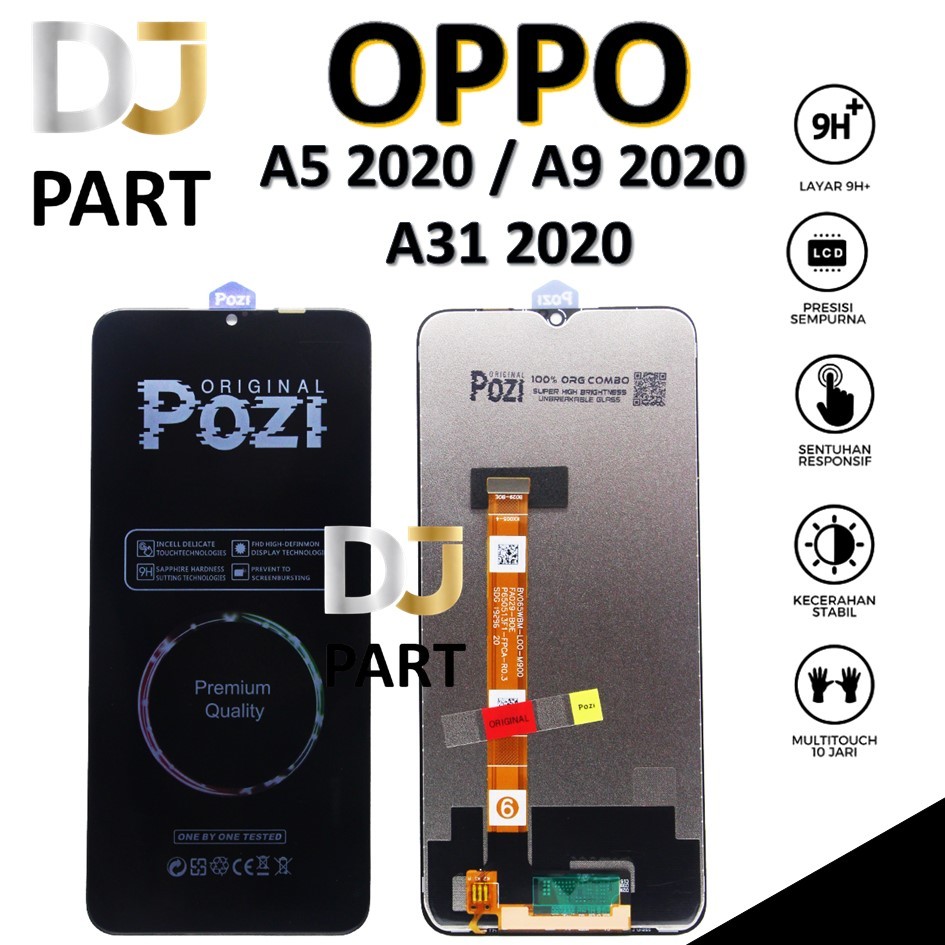 LCD TOUCHSCREEN OPPO A5 2020 / A9 2020 / A31 2020 100% ORIGINAL FULL SET