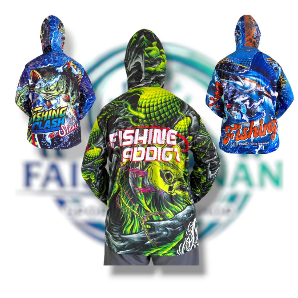 BAJU MANCING TOPI//BAJU MANCING TUDUNG//BAJU MANCING LENGAN PANJANG//BAJU MANCING BISA COD