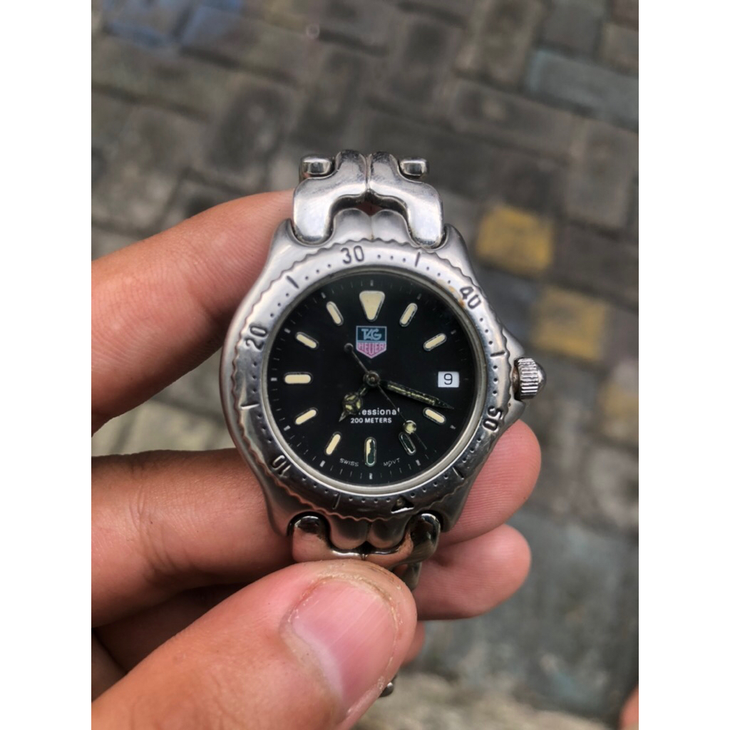jam tangan tag heuer original swiss made