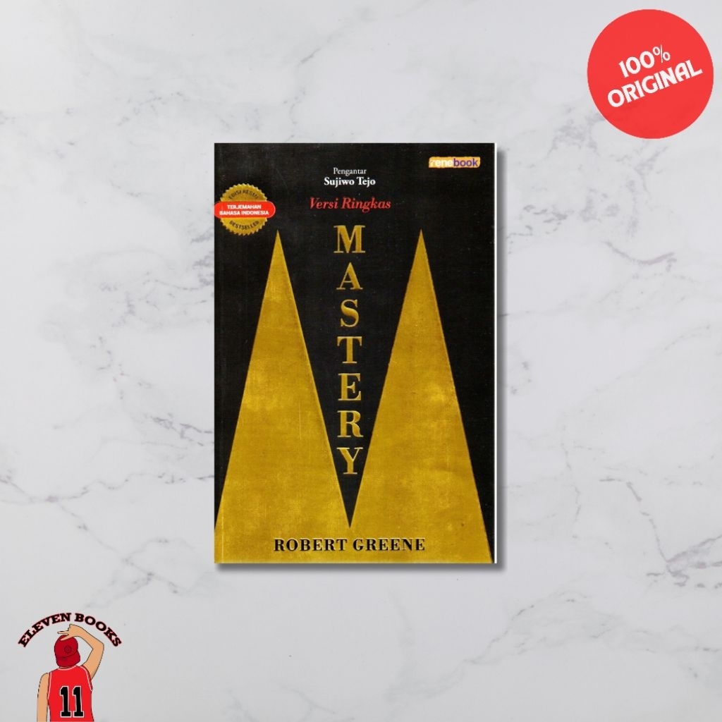 Eleven Books Buku Terjemahan Versi Ringkas Mastery - Robert Greene (Renebook)