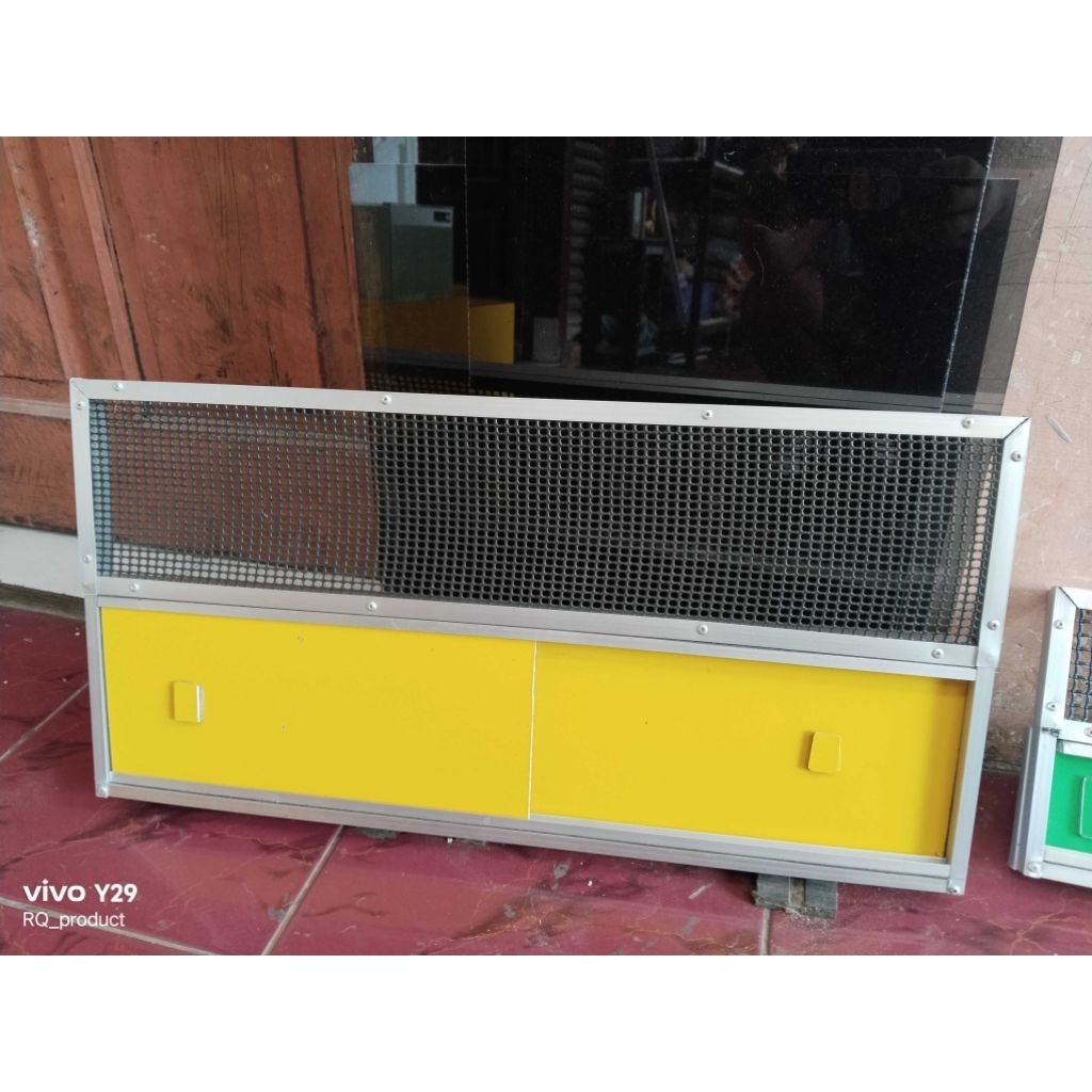 tutup aquarium custom 60x30