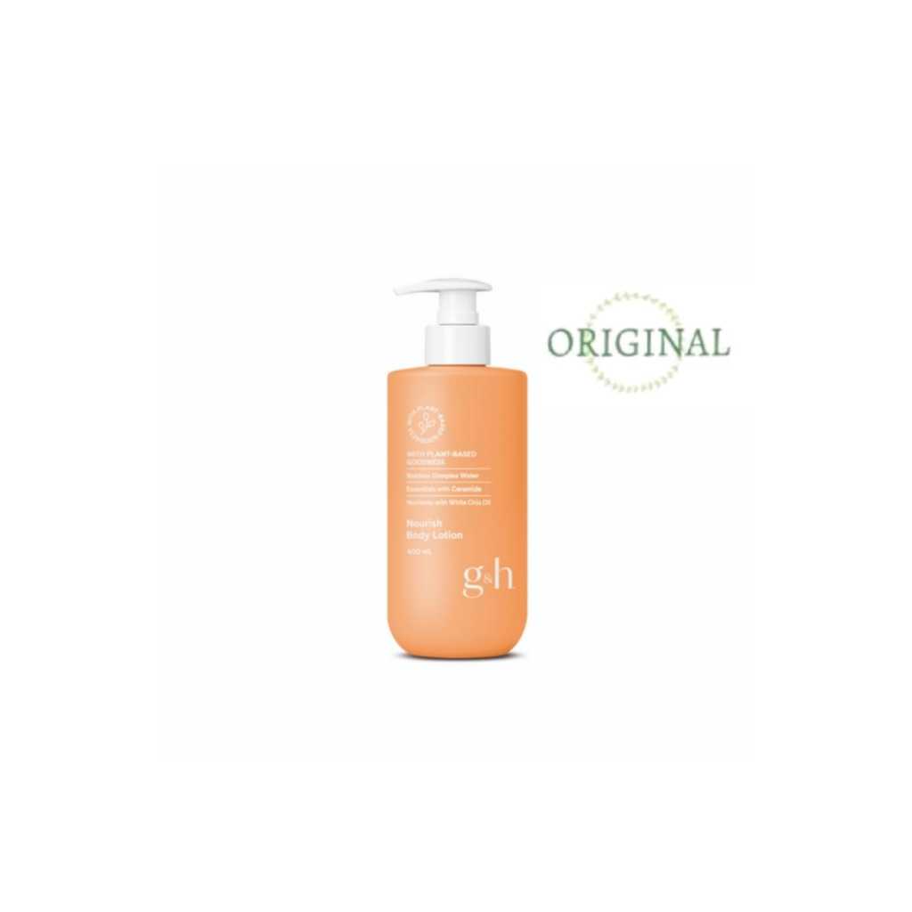 G&H Nourish / Body Milk / Body Lotion Nourish 400ml Amway Original Produk original