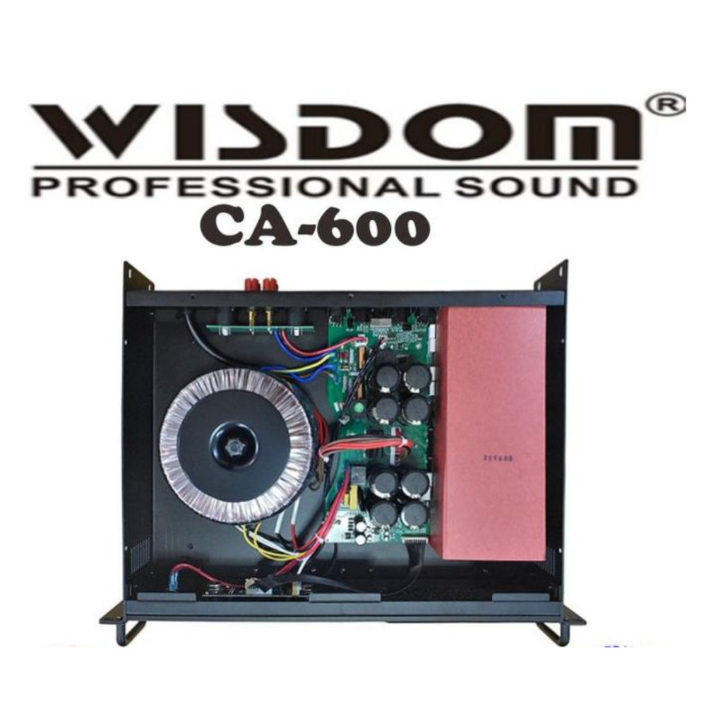 Power Amplifier Wisdom CA-600 / CA-800 / CA-1000 -Original – CA600 / CA800 / CA1000