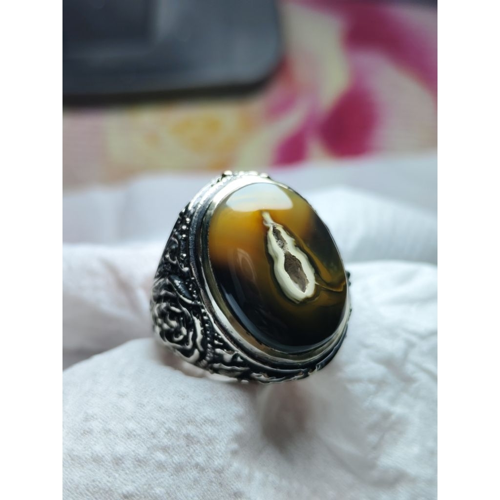 Batu Combong Motif Pocong | Combong Motif Batu Asli