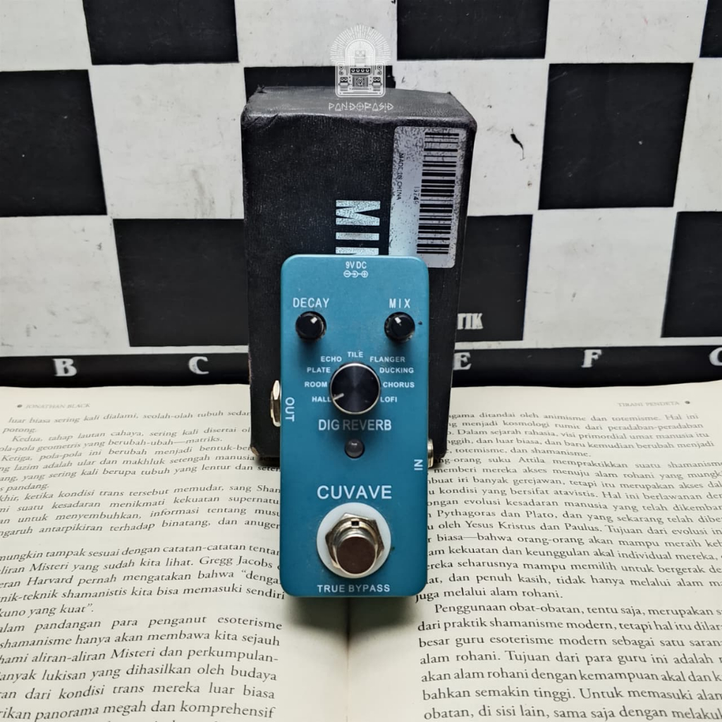 Cuvave Dig Reverb Stomp Pedal