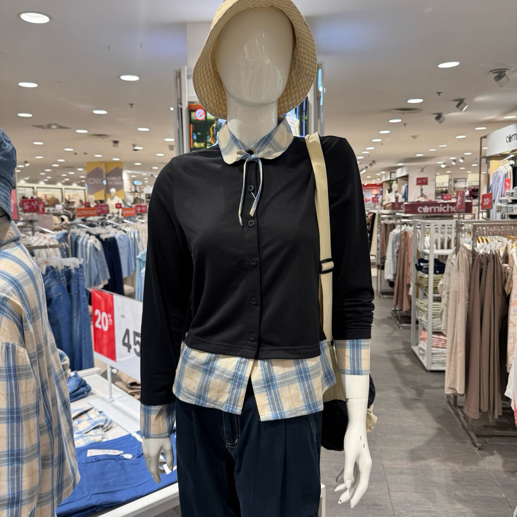 EXIT - NEW Blouse Kemeja Wanita (S-XXL)