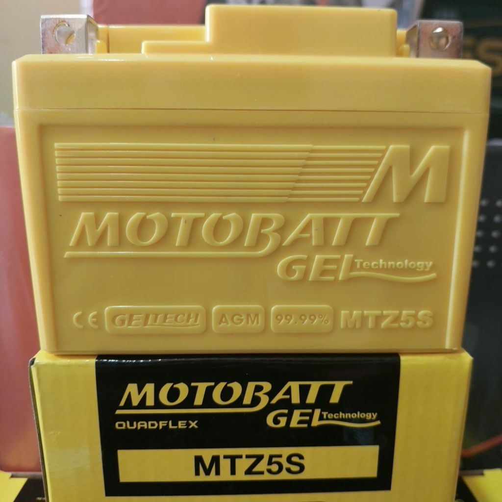 Aki Motor Motobatt Mio Soul karbu/Fi,Fino,Mio S,MioJ MTZ5S MOTOBATT 100%Ori Universal.