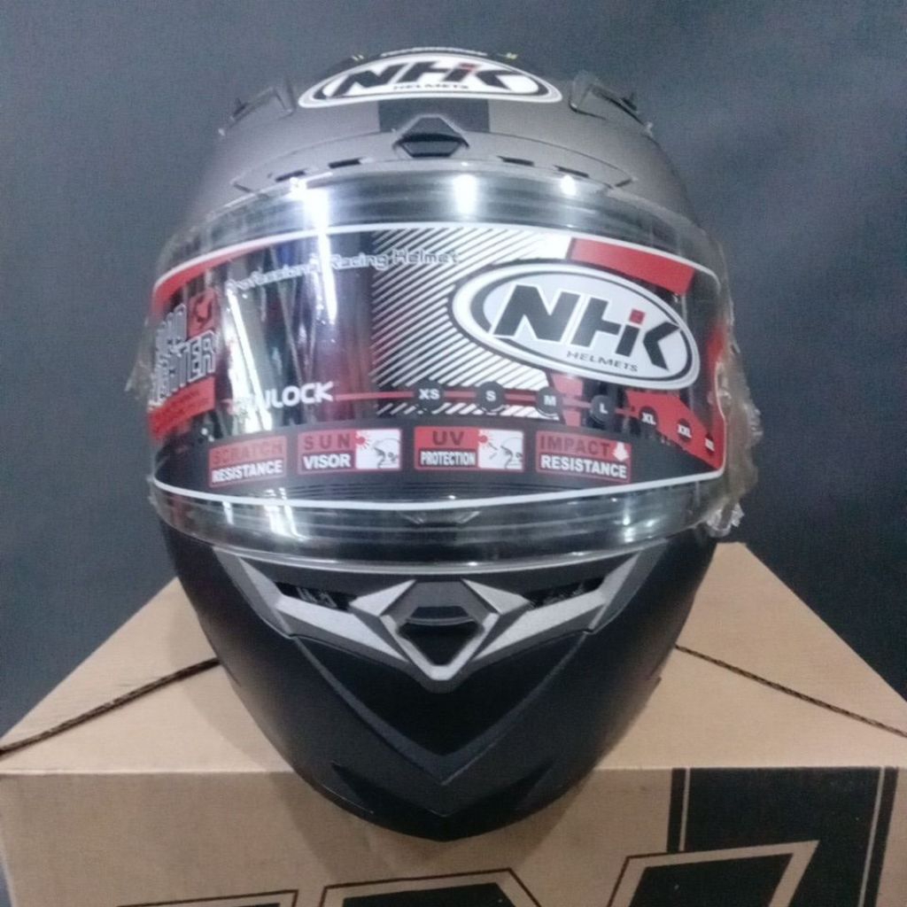 Helm Full face NHK RX9 Double visor