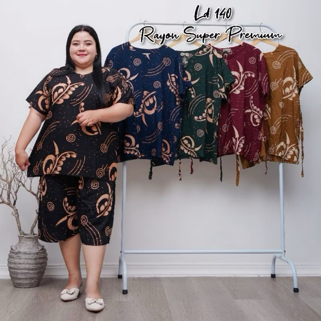 SETELAN JUMBO LD 140 (MUAT BB 60-120KG) - ONE SET JUMBO RAYON SUPER PREMIUM - SETELAN JUMBO - SETELA