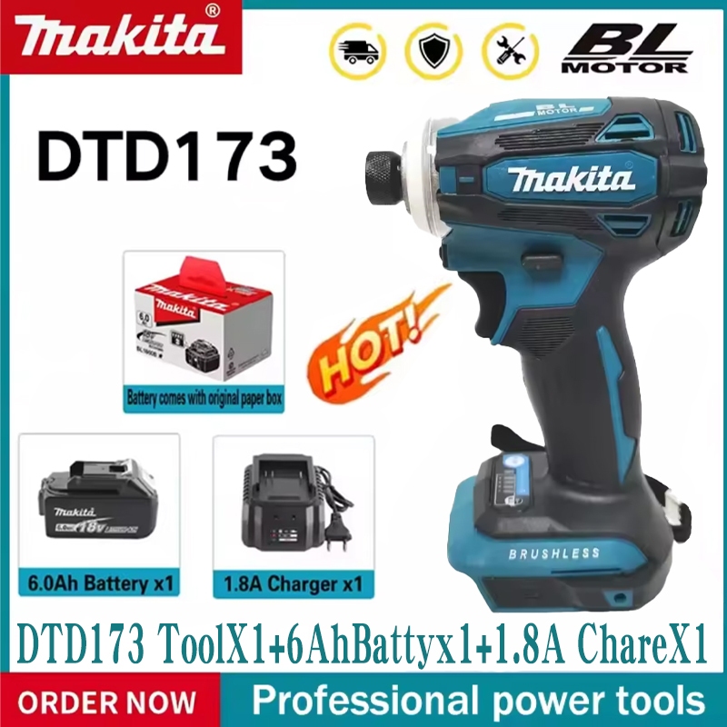 Makita DTD173 Electric Drill Tool Brushless 18V Screwdriver