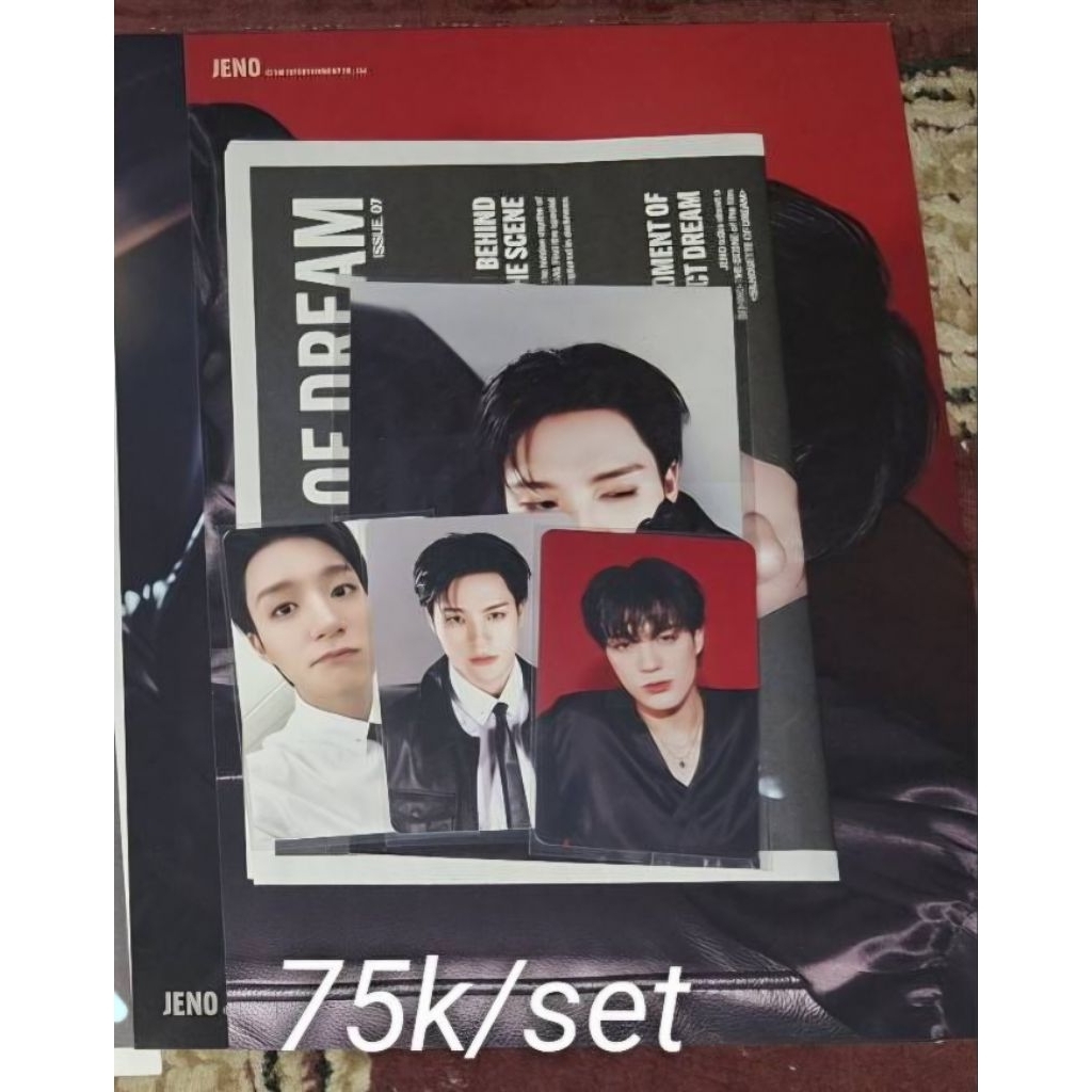 season's greetings nct dream 2025 sg25 jeno set with pob